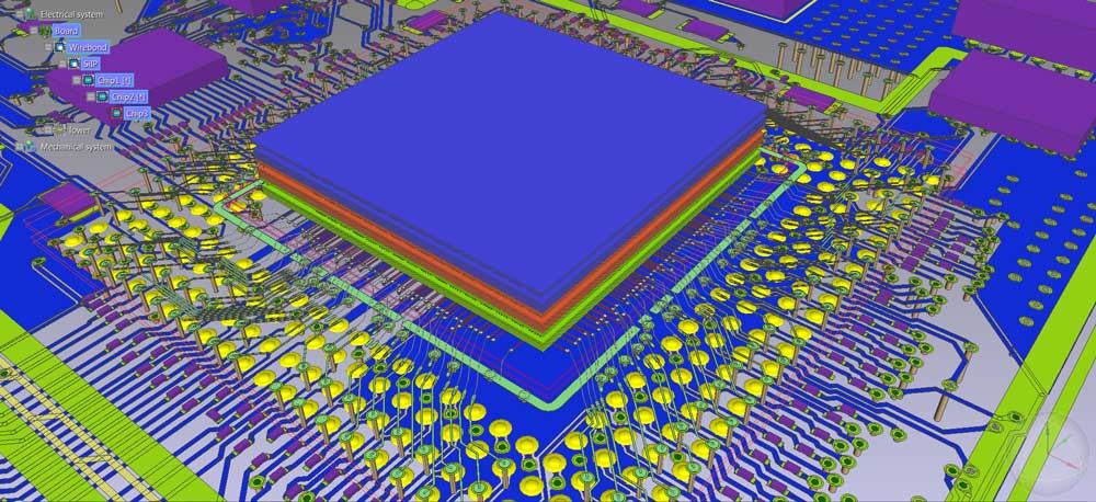Chip-Package-Board-co-design-in-native-3D. PCB layout software like CR-8000 works with you to speed up your workflow 